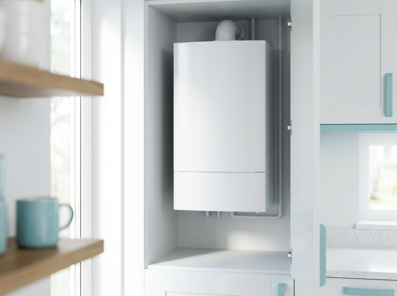 Compact combi boiler — Flats & smaller homes